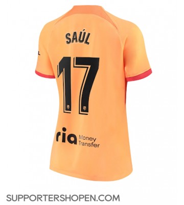 Atletico Madrid Saul Niguez #17 Tredje Matchtröja Dam 2022-23 Kortärmad